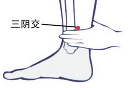 三阴交 锤正疗法 按摩 穴位